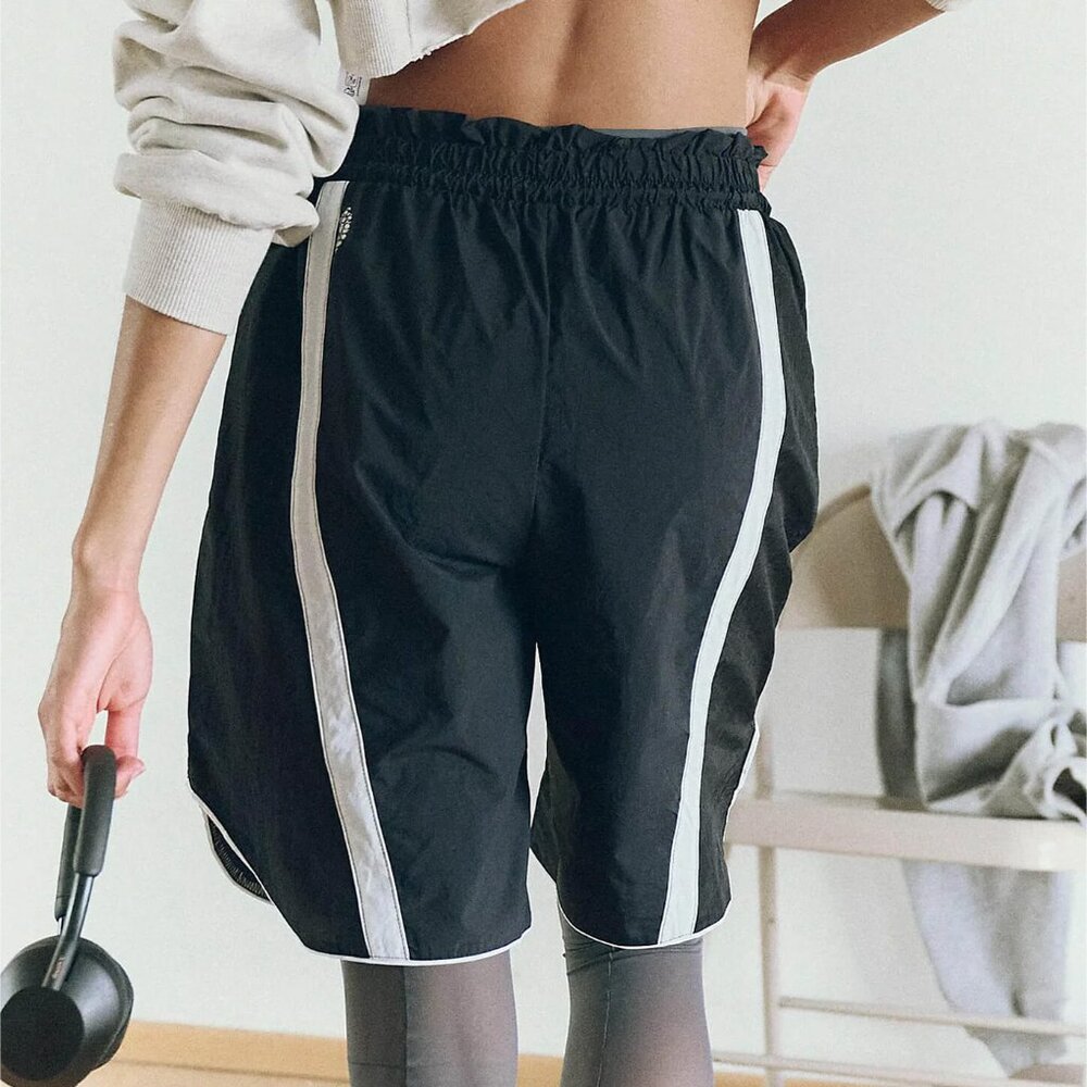 Free People Champ Is Here Shorts Black Size XS - Picture 4 of 8
